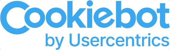 Logo von Cookiebot by Usercentrics.