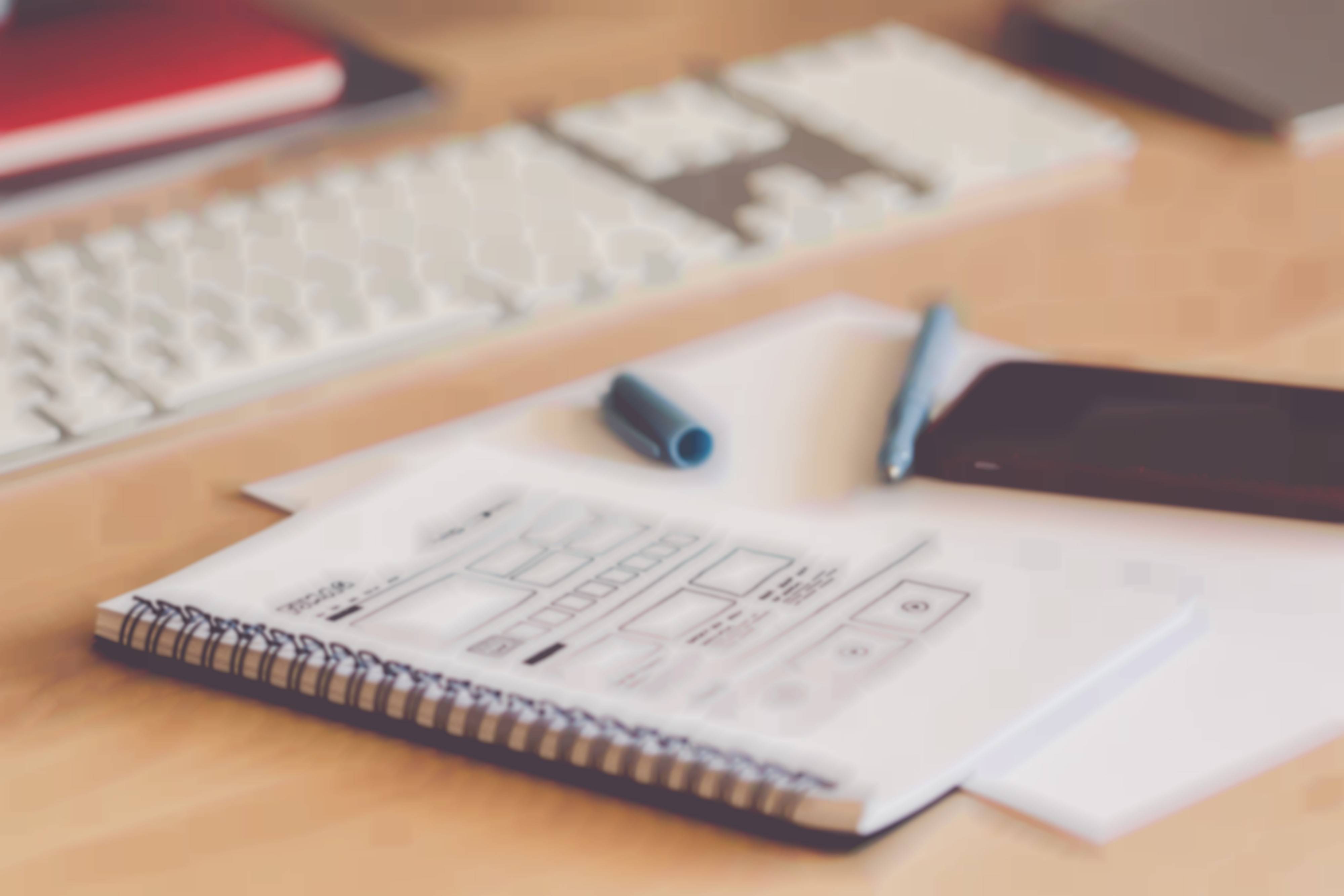 Referenzen sketching-website-layout