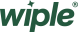 Wiple – Logo Logo von Wiple in dunkelgrüner Schrift mit Blatt über dem Buchstaben i.