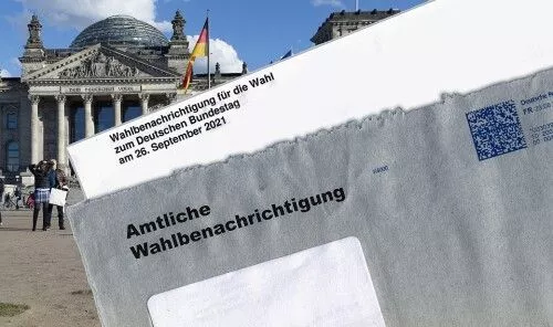 Wahlbenachrichtigung Brief