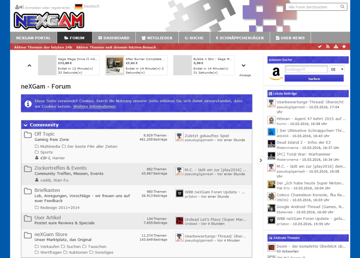 NeXGam – Forum Forum auf der Website von NeXGam.