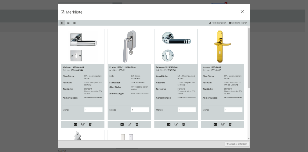 Screenshot der Website von P. Bisschop.