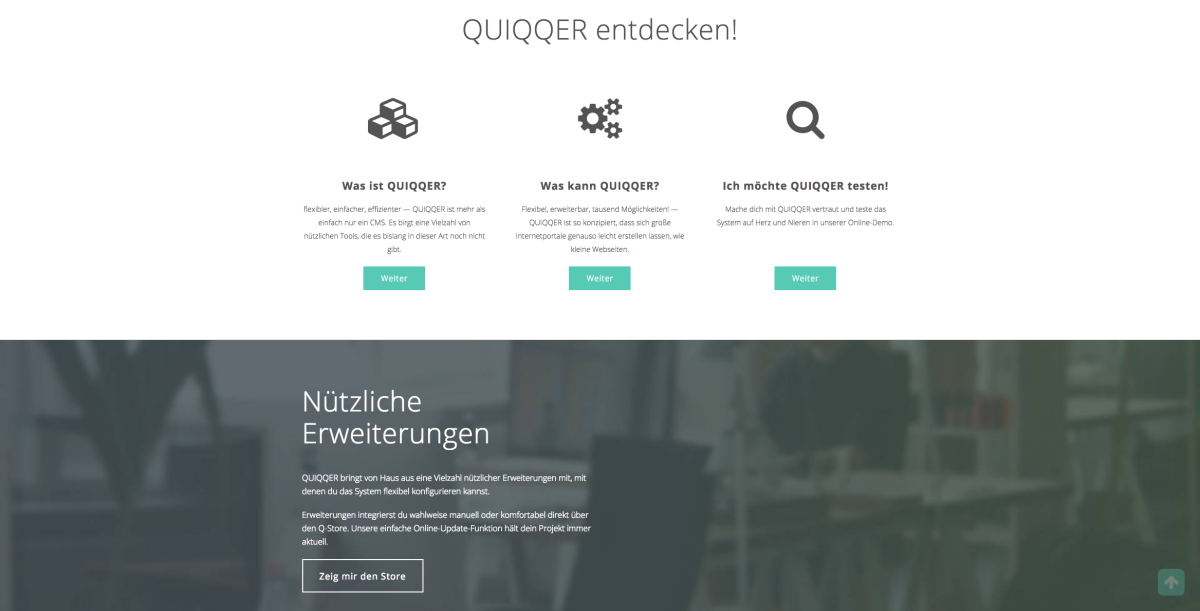 QUIQQER – Deckenbemalung Deckenbemalung auf der Website von QUIQQER.